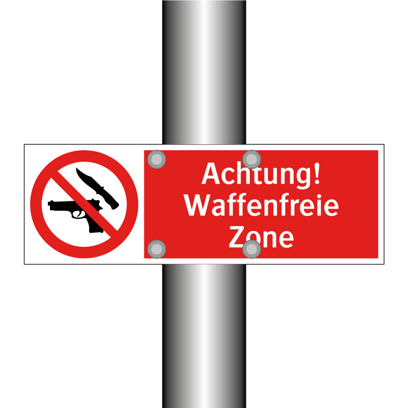 Achtung! Waffenfreie Zone