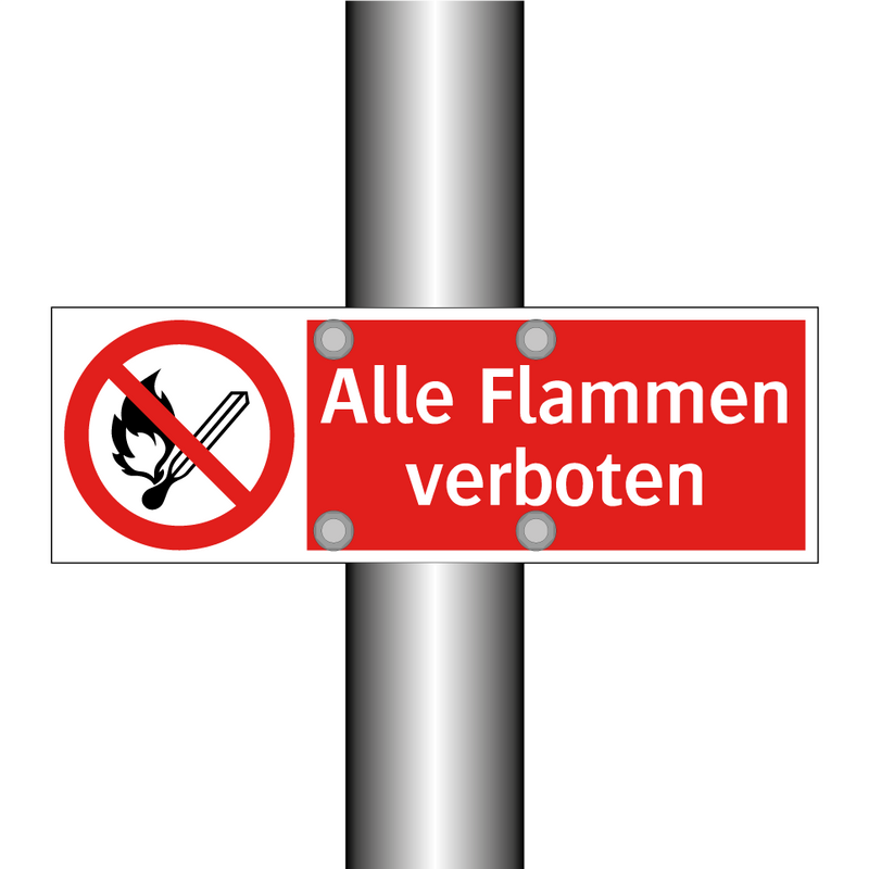 Alle Flammen verboten