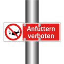 Anfüttern verboten
