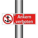 Ankern verboten