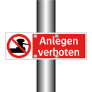 Anlegen verboten