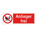 Anlieger frei