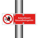 Asbestfasern Gesundheitsgefahr