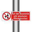 Auf der Baustelle gilt absolutes Alkoholverbot