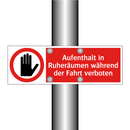 Aufenthalt in Ruheräumen während der Fahrt verboten