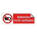 Batterien nicht aufladen
