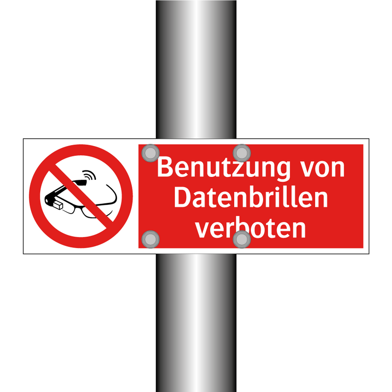 Benutzung von Datenbrillen verboten