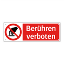 Berühren verboten