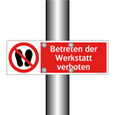 Betreten der Werkstatt verboten