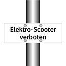 Elektro-Scooter verboten