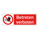 Betreten verboten