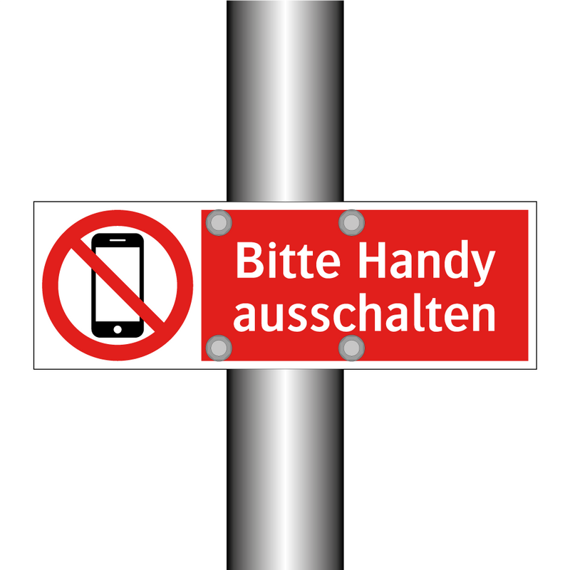 Bitte Handy ausschalten