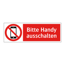 Bitte Handy ausschalten