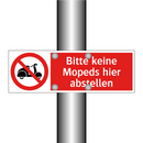 Bitte keine Mopeds hier abstellen