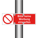 Bitte keine Werbung einwerfen