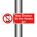 Bitte schalten Sie Ihre Handys aus