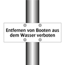 Entfernen von Booten aus dem Wasser verboten