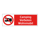 Camping Verboten Wohnmobil
