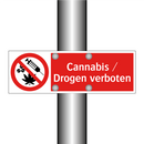 Cannabis / Drogen verboten