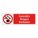 Cannabis Drogen Verboten