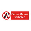 Cutter Messer verboten