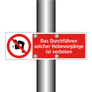 Das Durchführen solcher Hebevorgänge ist verboten