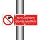 Das Füttern von wild lebenden Tieren ist untersagt! Durch das Füttern werden die Tiere krank, das Wachstum von Algen im Gewässer gefördert und Schädlinge angelockt!