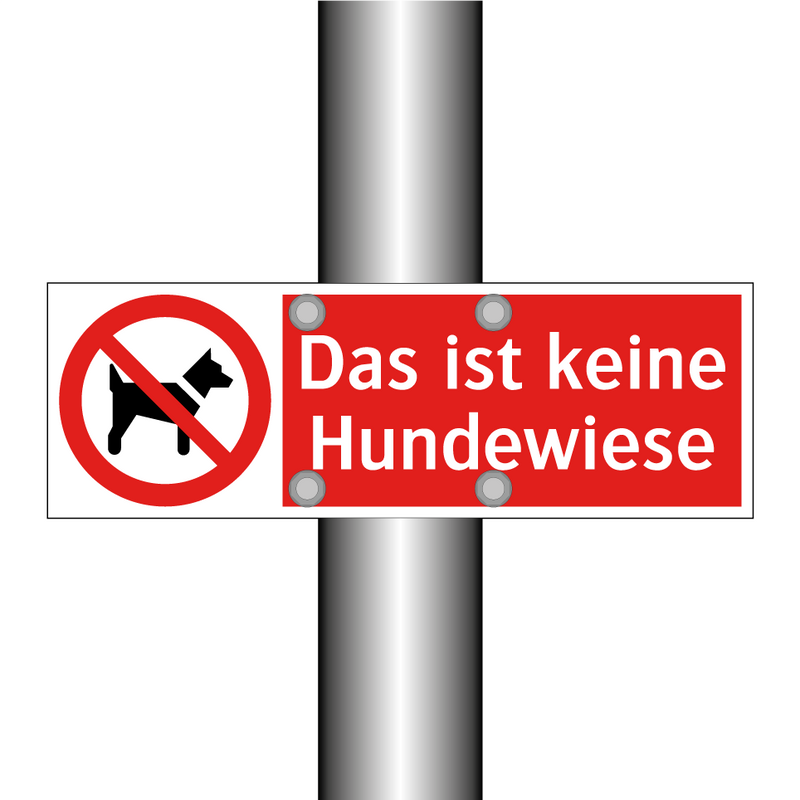 Das ist keine Hundewiese