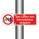 Das Laden von Fahrradakkus verboten