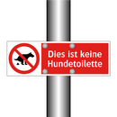 Dies ist keine Hundetoilette