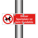 Dieser Sportplatz ist kein Hundeklo
