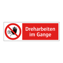 Dreharbeiten im Gange
