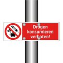 Drogen konsumieren verboten!