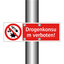 Drogenkonsum verboten!