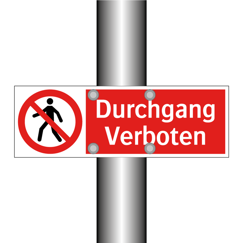 Durchgang Verboten