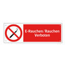 E-Rauchen/Rauchen Verboten