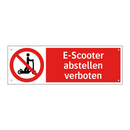 E-Scooter abstellen verboten