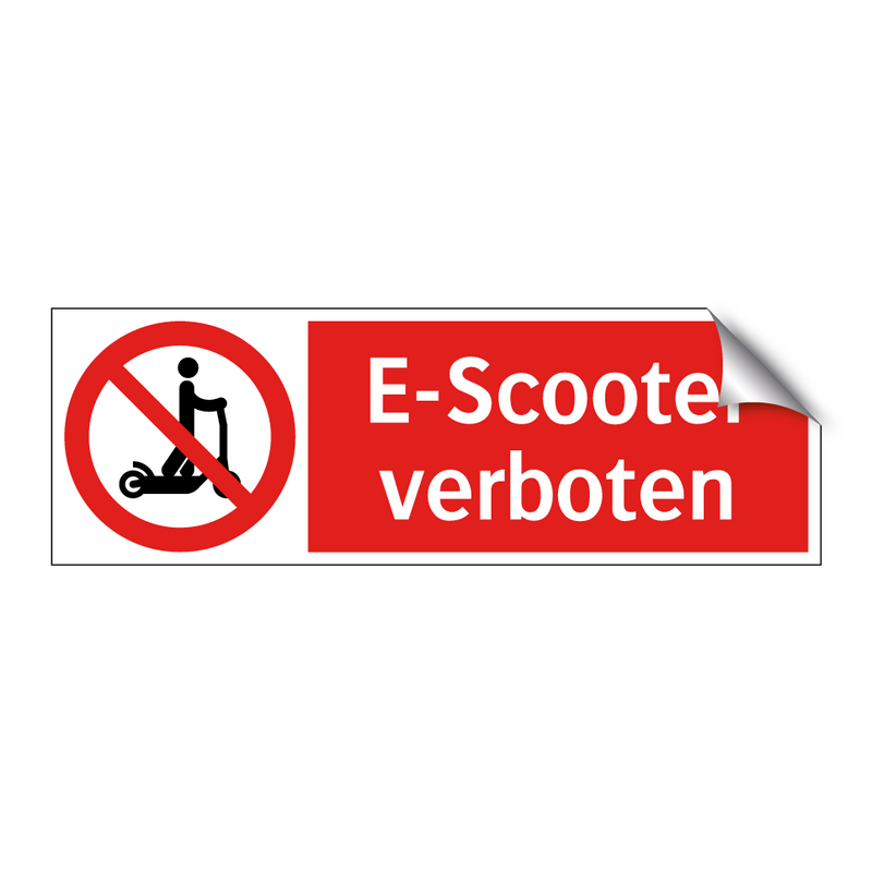 E-Scooter verboten