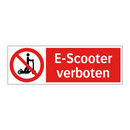E-Scooter verboten