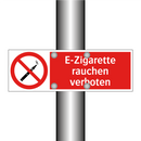 E-Zigarette rauchen verboten