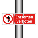Entsorgen verboten