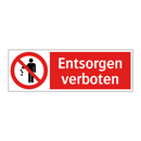 Entsorgen verboten