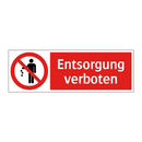 Entsorgung verboten