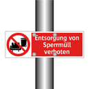 Entsorgung von Sperrmüll verboten