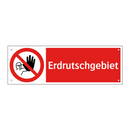Erdrutschgebiet
