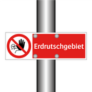 Erdrutschgebiet