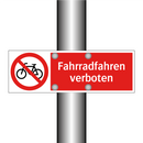 Fahrradfahren verboten