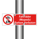 Fahrräder (Mopeds) Parken Verboten