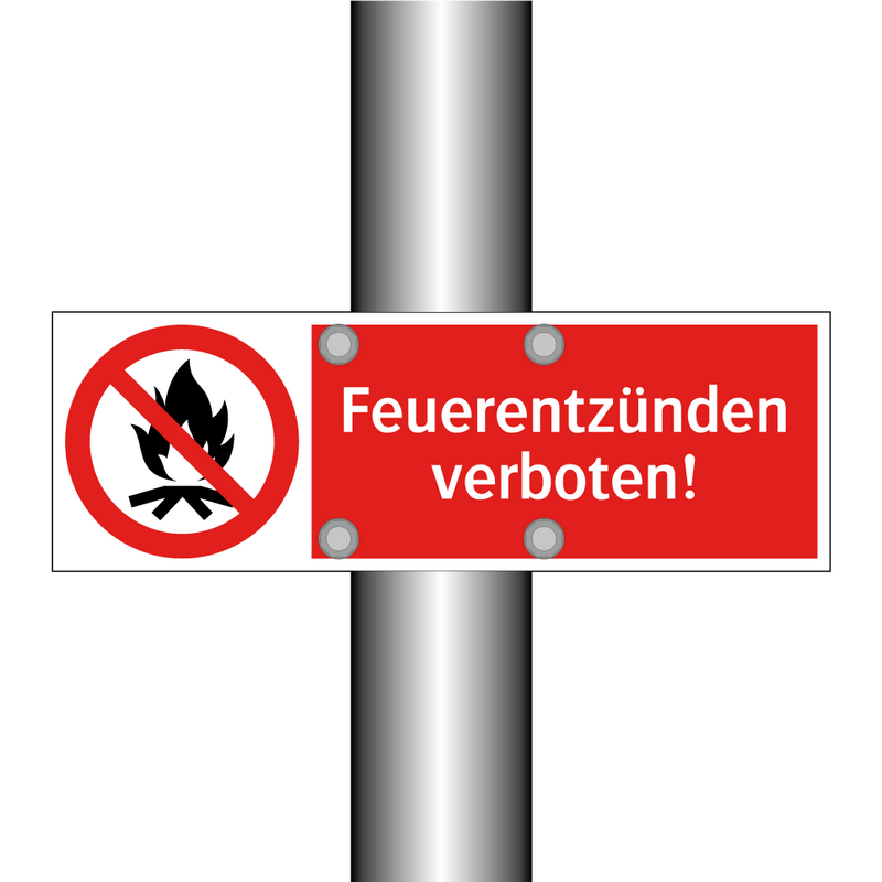 Feuerentzünden verboten!