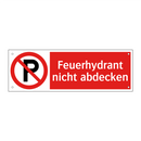 Feuerhydrant nicht abdecken